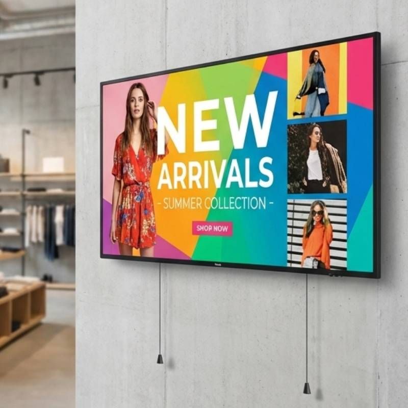 Pack écran iiyama ProLite LH5560UHS-B2AG + Support mural Vision VFM-W4X4