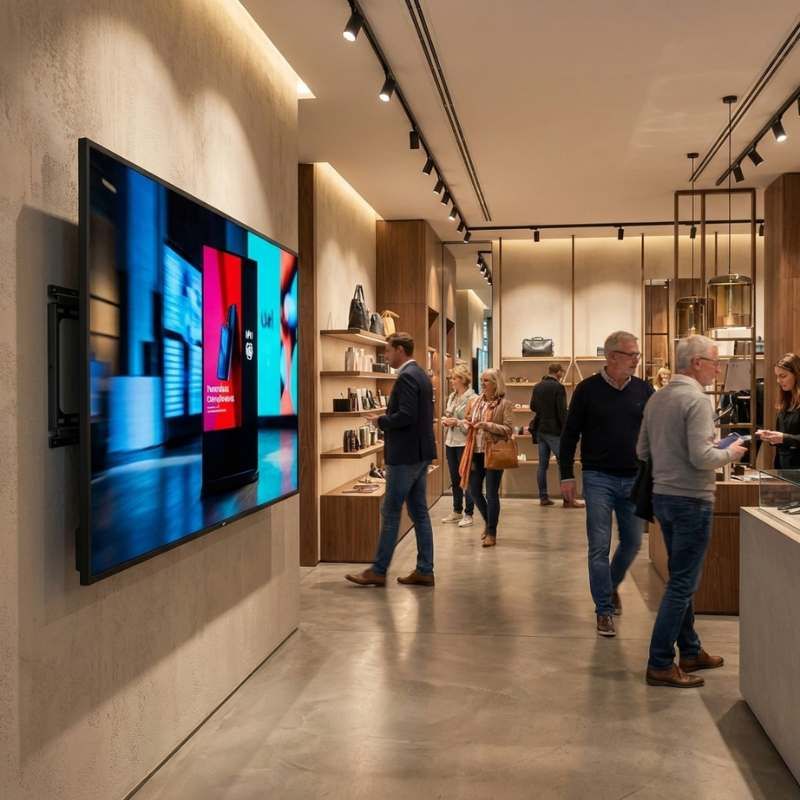 Pack écran iiyama ProLite LH6560UHS-B2AG + Support mural Vision