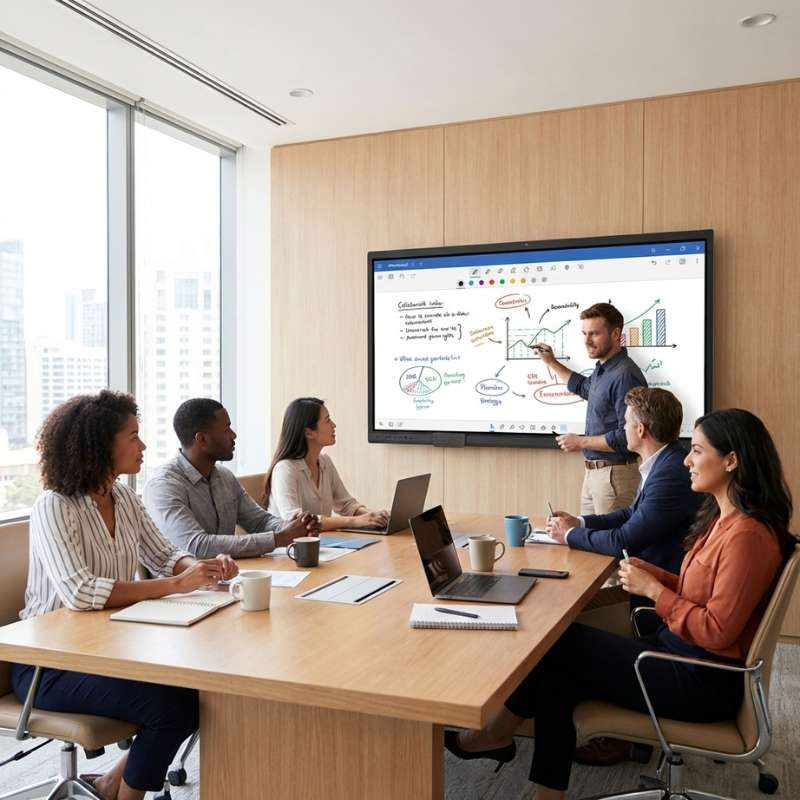 Innex EU75 Écran Interactif 75" 4K Google EDLA