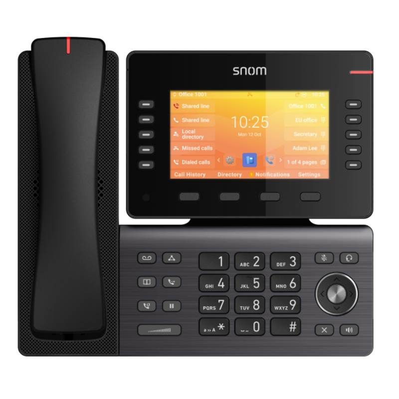 Snom D892M Téléphone IP Noir Wifi