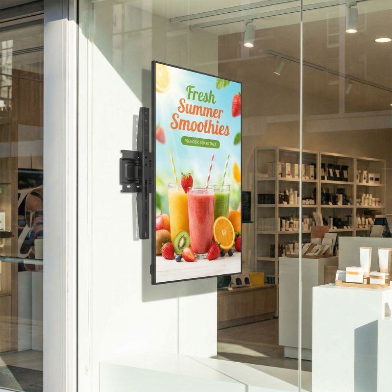 Pack écran vitrine LG 49XS4P 49'' + support mural Neomounts