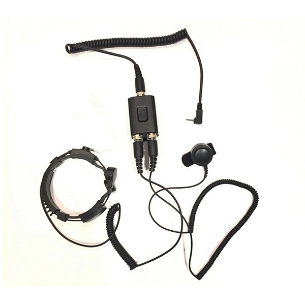Micro oreillette laryngophone pour dynascan 1D