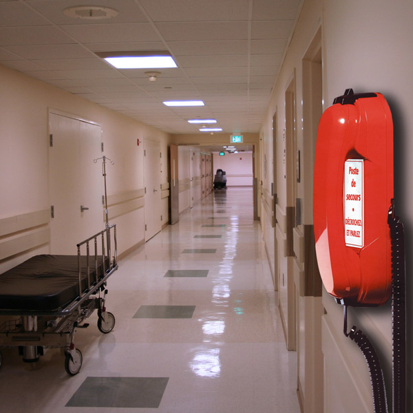 Depaepe HD2000 Urgence 1 numéro | Téléphone filaire