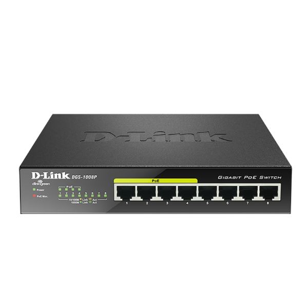 D-Link DGS-1008P | Switch