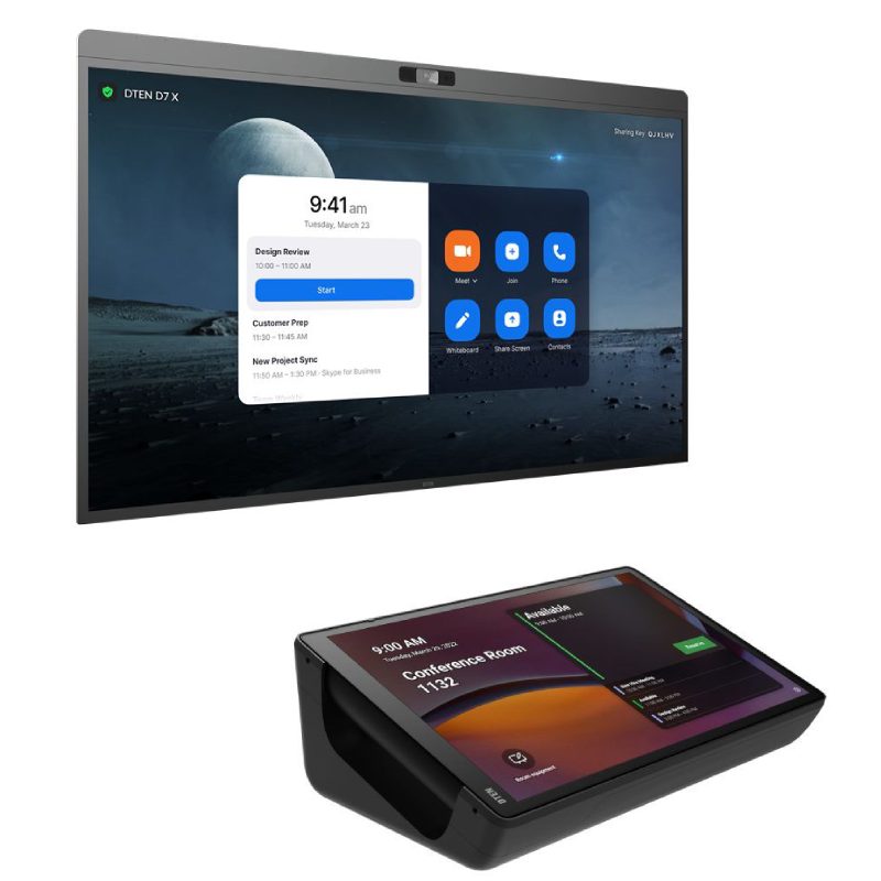 DTEN DTEN D7X 75'' Android + DTEN Mate PoE | Équipement de visioconférence