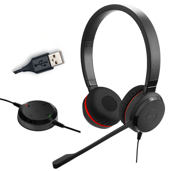 Jabra Evolve 20 USB UC Duo Edition Spéciale