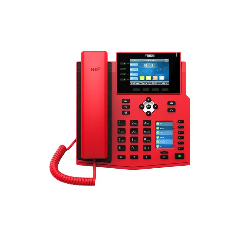 Fanvil X5U-R Téléphone IP Gigabit avec écran couleur