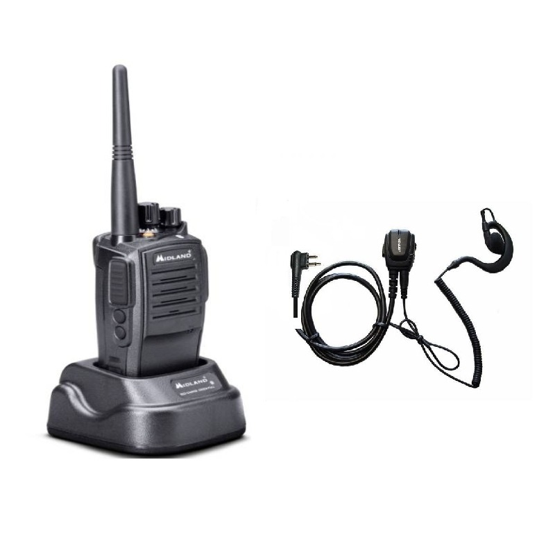 Pack Midland G15 Pro + Micro-oreillette