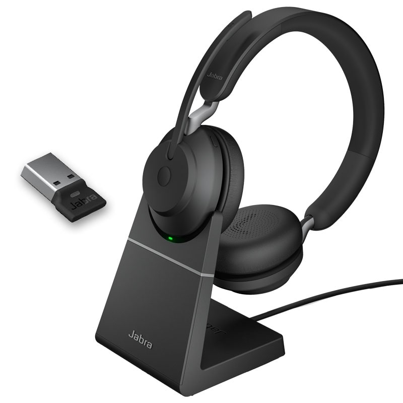 Jabra Evolve2 65 USB-A Duo MS + Socle