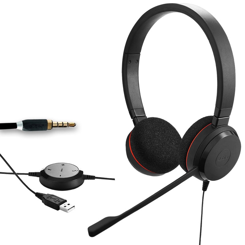 Jabra Evolve 30 II UC Duo | Casque PC
