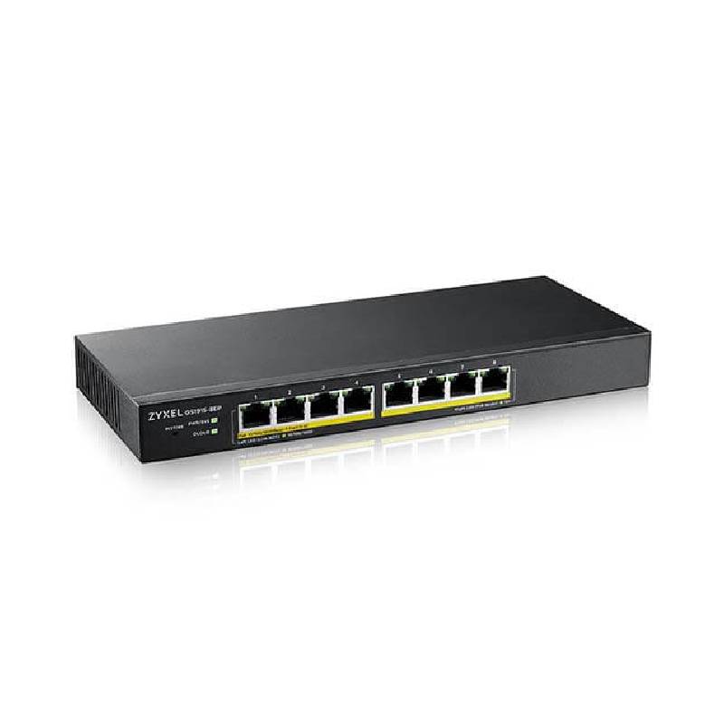 ZyxelGS1915-8EP Switch Smart Administrable 8 ports Gbps RJ45 PoE+