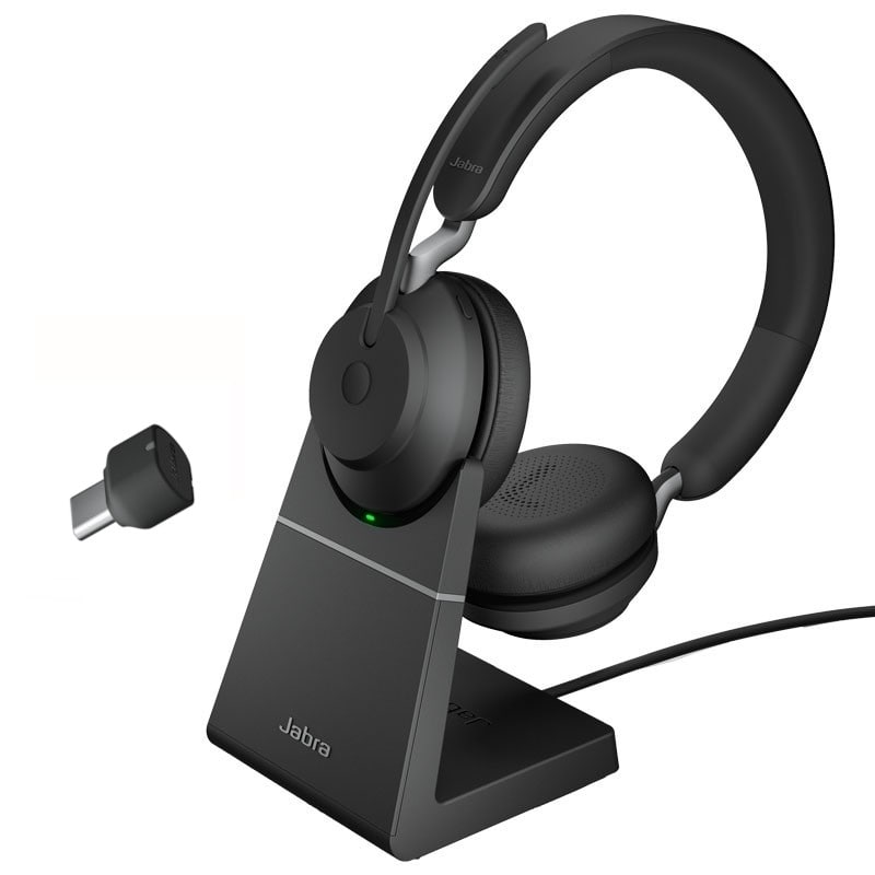 Jabra Evolve2 65 USB-C Stéréo MS + Socle de charge