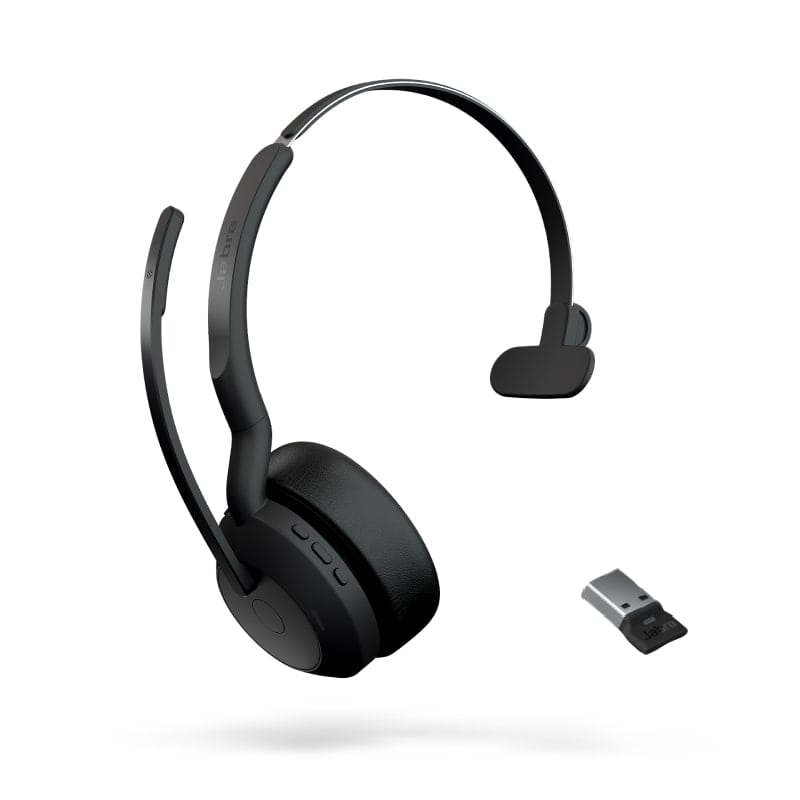 Jabra Evolve2 55 Mono UC + Dongle USB-A Link380