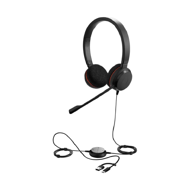 Jabra Evolve 20 UC Duo USB C/A