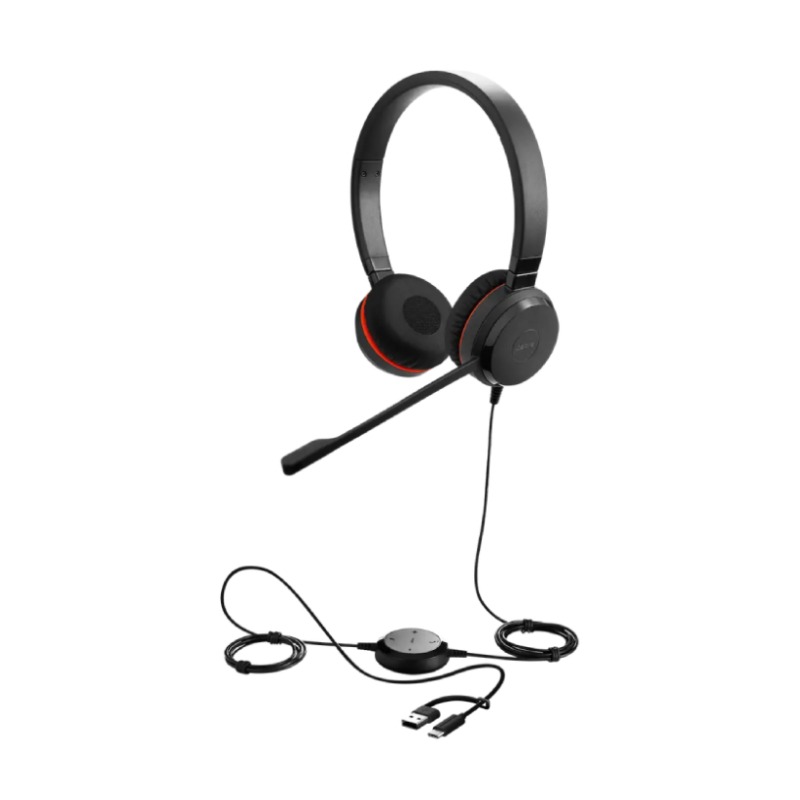 Jabra Evolve 20SE UC Duo USB-C/A