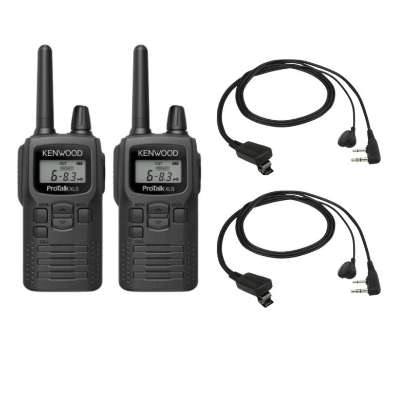 Pack 2x Kenwood PKT-300E + 2x Micro-oreillettes