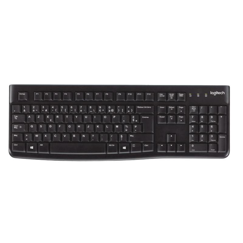 Logitech K120 Clavier USB AZERTY