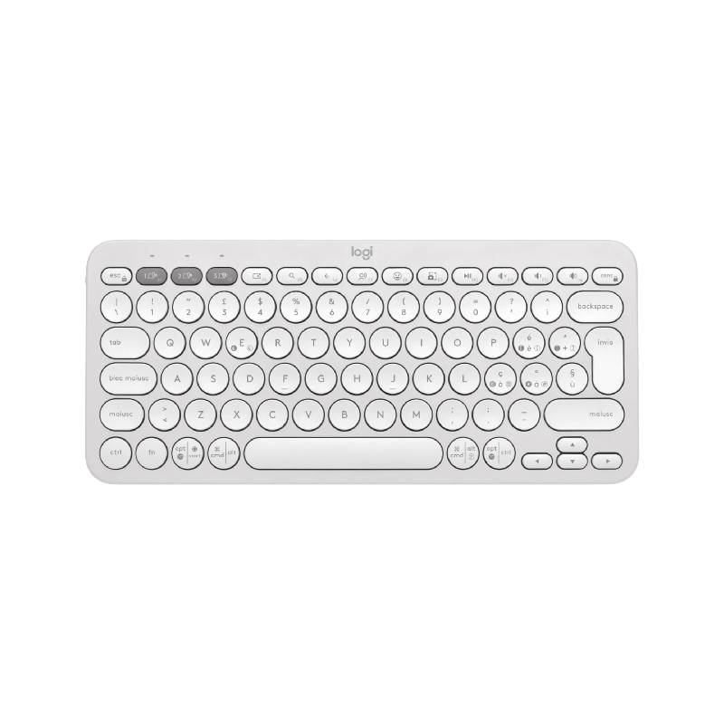 Logitech Pebble Keys 2 K380s (Blanc)