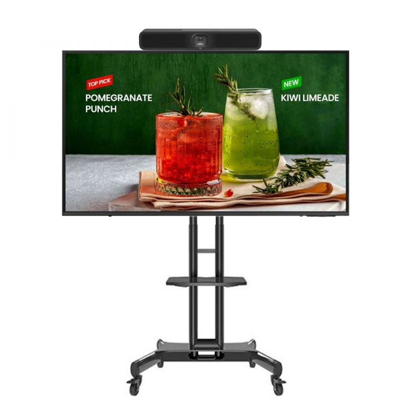 Pack Logitech & Samsung - écran 4K 55'' + caméra + support