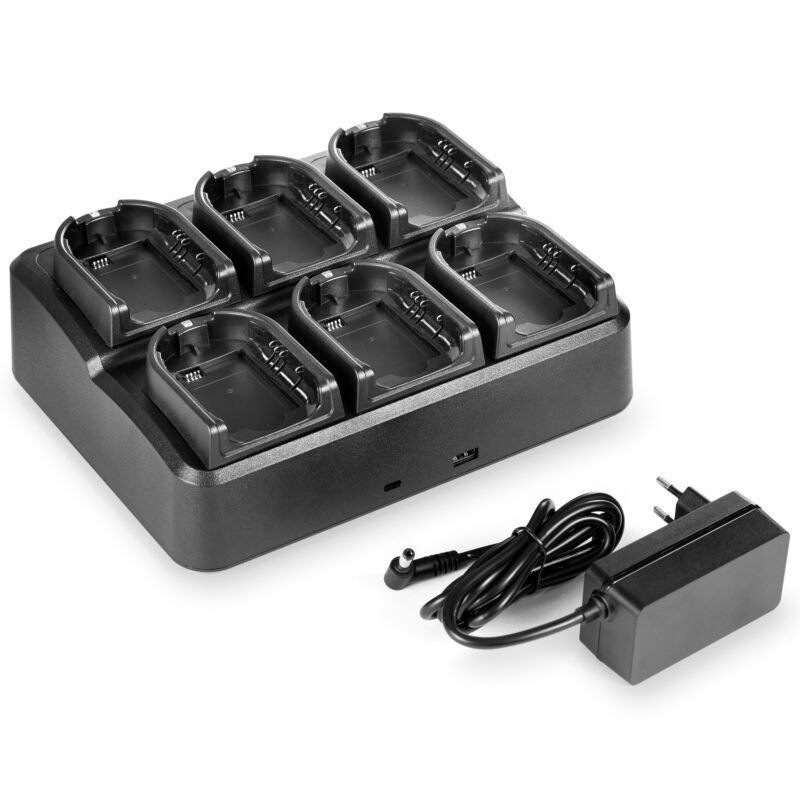 Jetfon MULTI CLPe Chargeur 6 emplacements pour Motorola CLPe