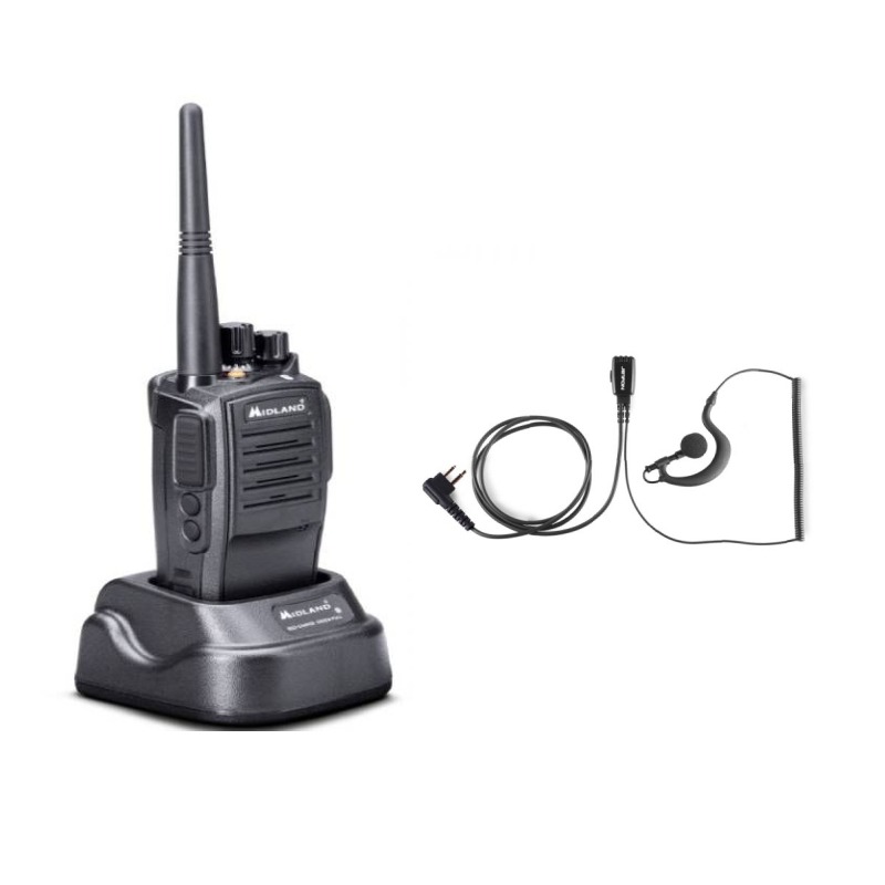 Pack Midland G15 Pro + Contour d'oreille