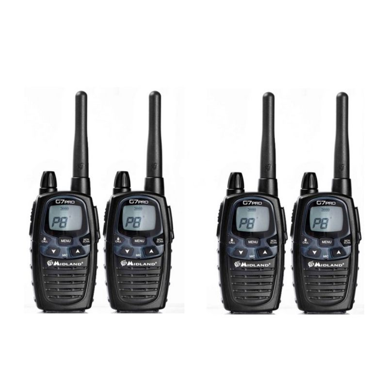Pack de 4 Midland G7 Pro