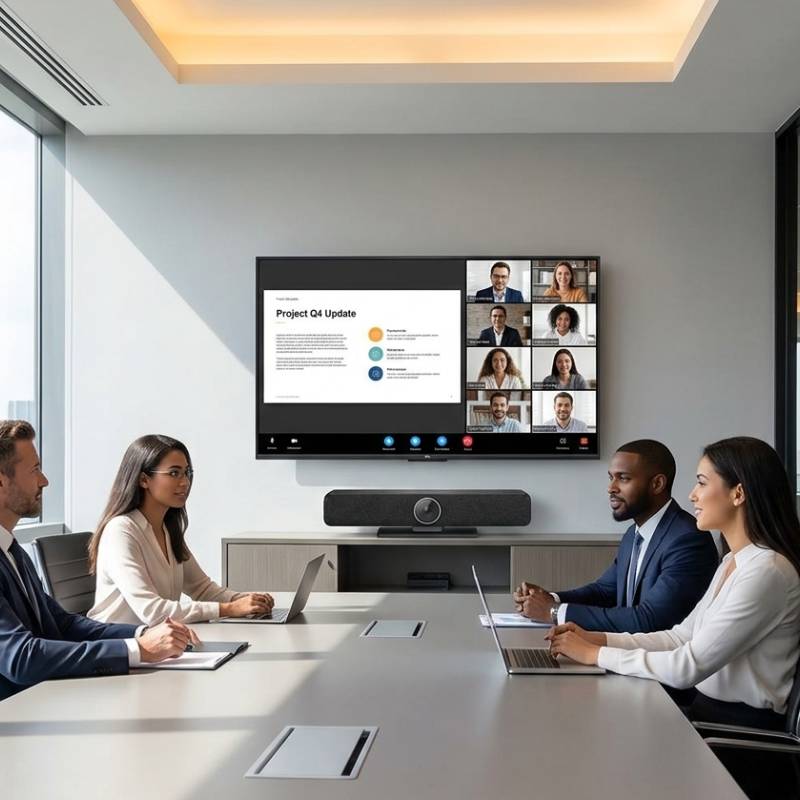 Kit visio Small Room BYOD – Cleyver BAR + TCL 43