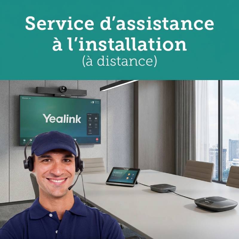 Onedirect Care: Aide à l’installation équipements de visioconférence Yealink