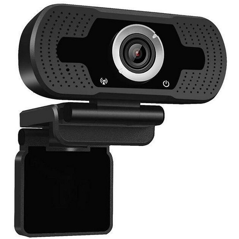 Guiseapue Webcam USB 1080P HD Caméra Web Pc Ordinateur sans Pilote avec Microphone Antibruit Branchez & jouez caméra Externe Réglable pour appels vidéo,Enregistrement,conférence,Études,eux 