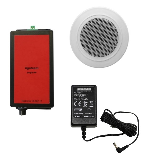Ligateam Diffusion de ligateam sur HP : ampli + HP spot | Accessoire de conférence