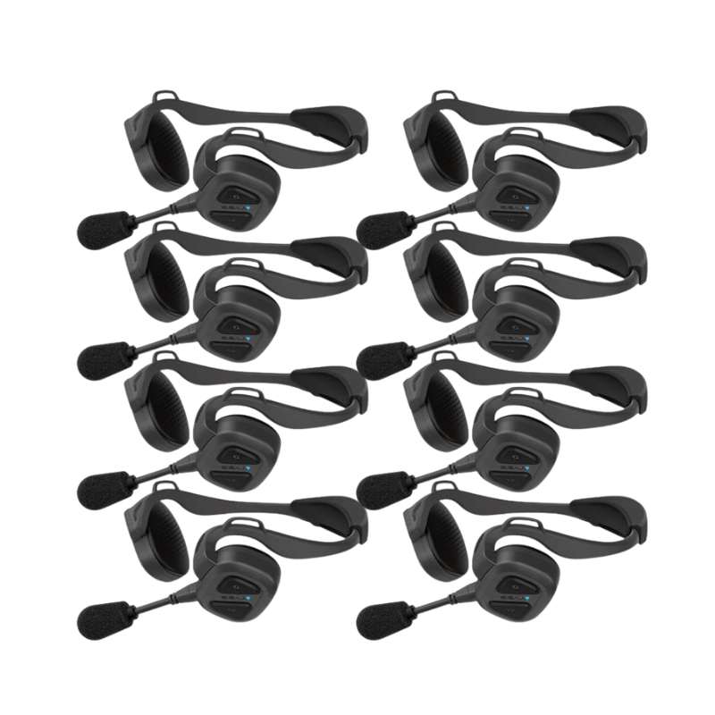 Pack de 8 casques Mesh Sena Nautitalk Bosun