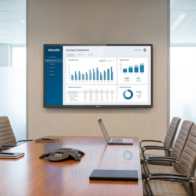 Philips D-Line 75BDL4511D Écran 4K 75''