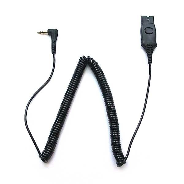 Plantronics Cordon jack 3,5/QD pour Alcatel | Accessoires