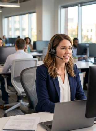 Poly Savi 7320 Office Stéréo - Version Microsoft Teams - Onedirect