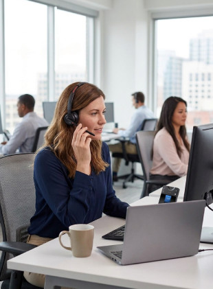 Poly Savi 8410 Office Mono Teams - Onedirect
