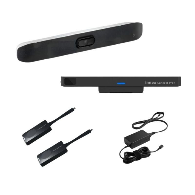 Kit visio Poly Studio V12 + partage d'écran sans fil Innex Connect Pro