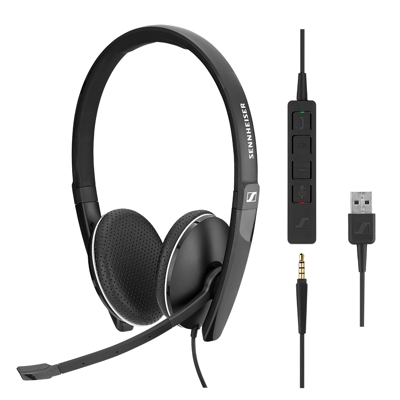 Sennheiser SC 165 - USB and 3.5mm Jack