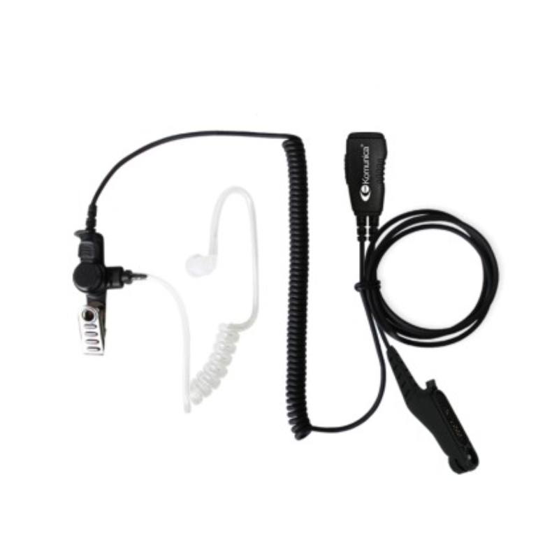 Casque à tube acoustique Komunica pour Motorola série R7 et MXP-600