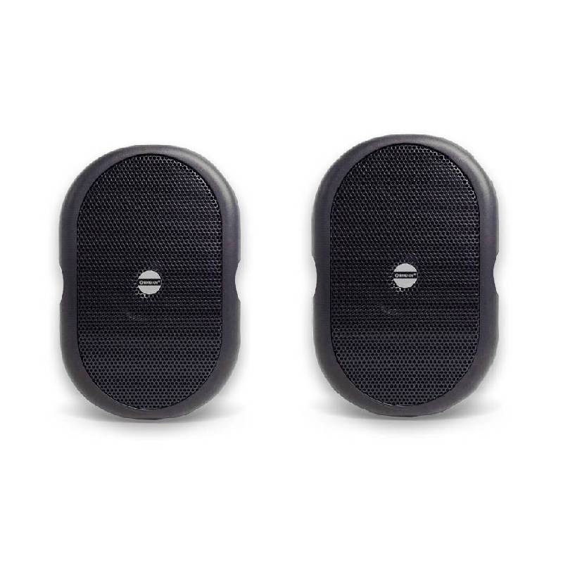 Lot de 2 Enceintes compactes CSB-20A (noire)