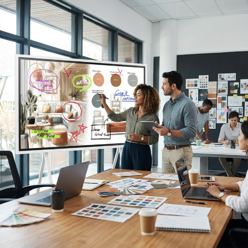 Samsung Flip Pro WMFX 75'' Écran interactif 4K