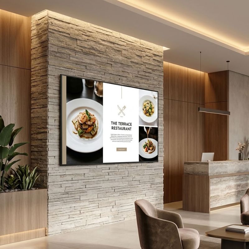 Samsung BE85HX-H Écran d'affichage numérique 4K 85''
