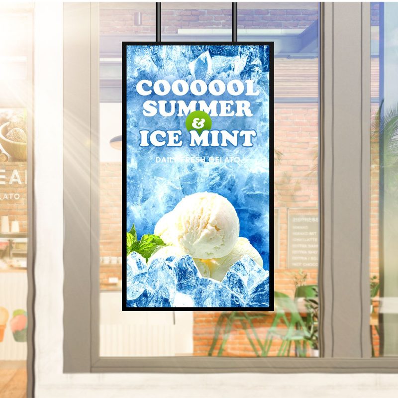 Samsung OM55B écran vitrine