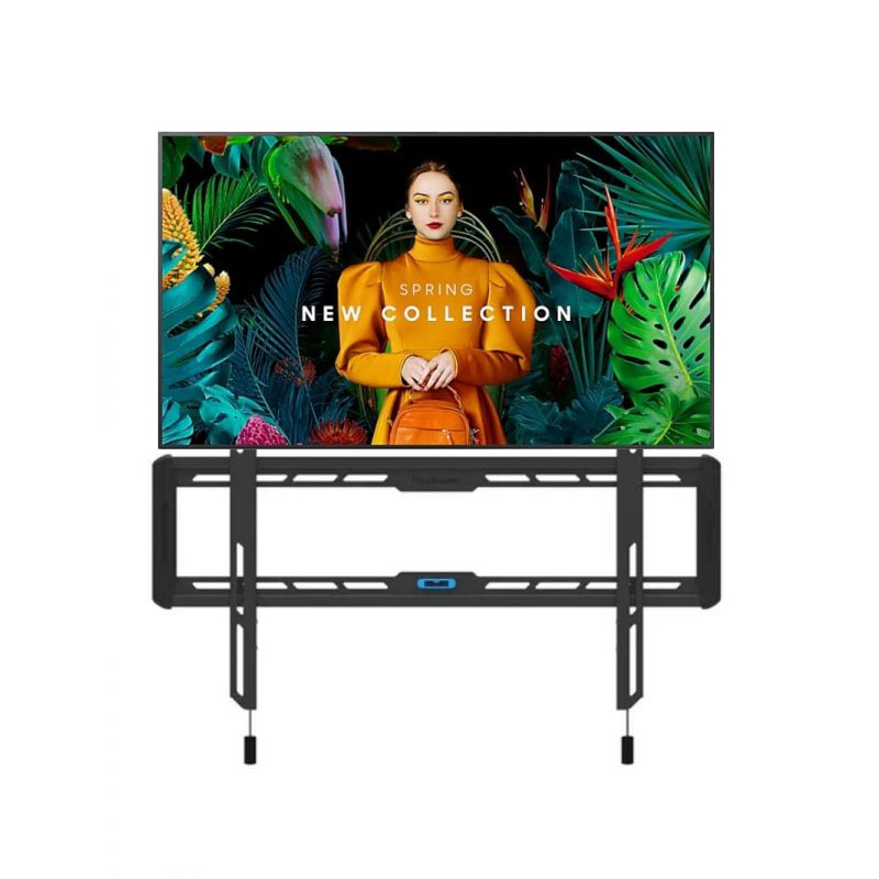 Samsung QMC 65'' + support mural Neomounts