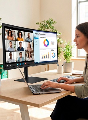 Samsung ViewFinity S65UC Moniteur 34'' - Onedirect