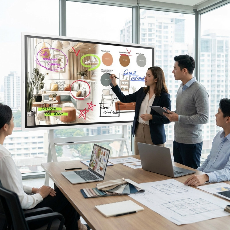 Samsung Flip Pro WMFX 55'' Écran interactif 4K