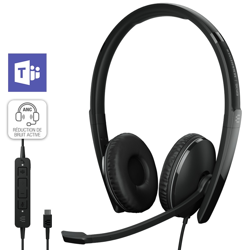 EPOS ADAPT 160T ANC USB-C MS | Casque