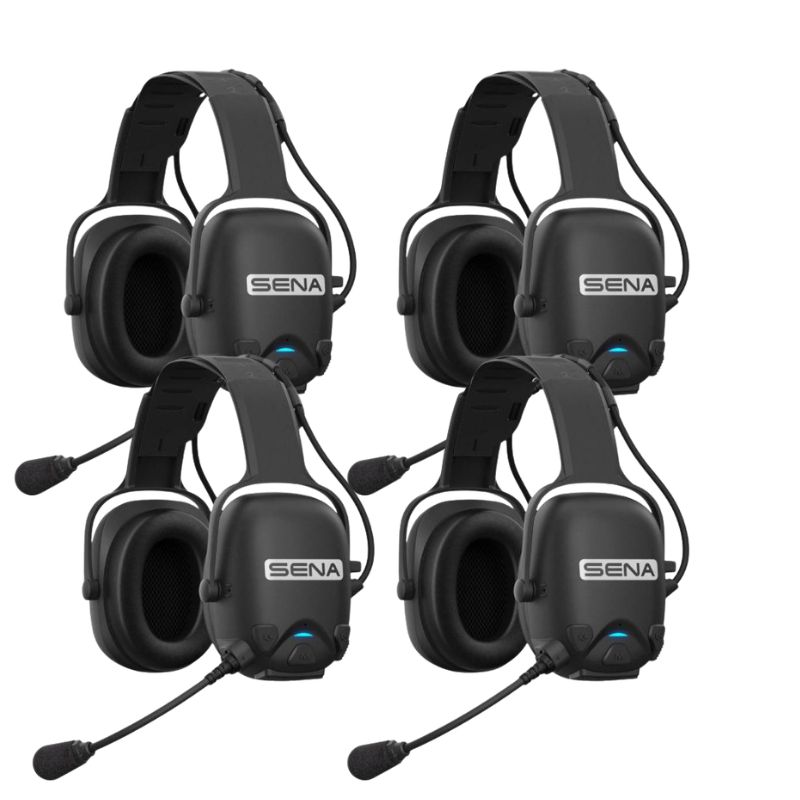 Pack de 4 casques Mesh Sena CAST-01