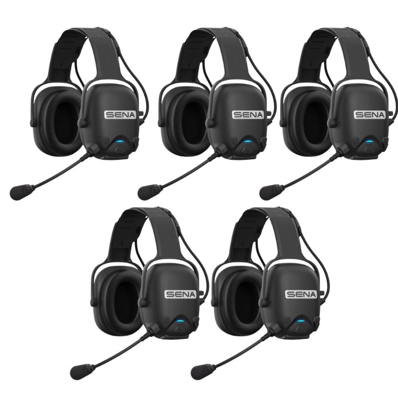 Pack de 5 casques Mesh Sena CAST-01