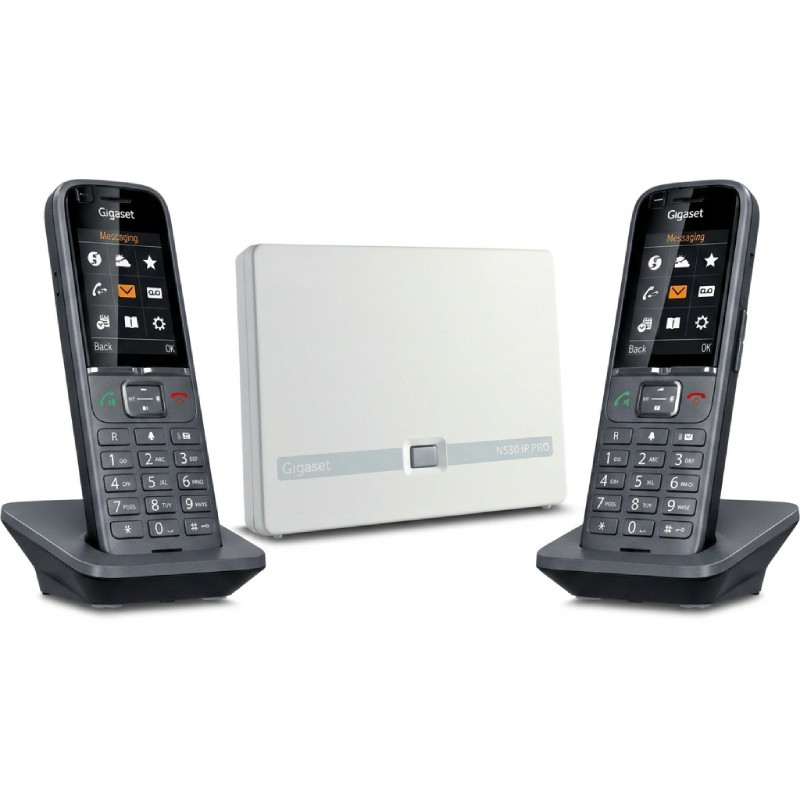 Pack Gigaset N530 IP Pro + 2 combinés Gigaset S700H Pro