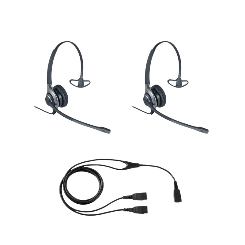 Pack 2 Cleyver HC40 + câble QD Y